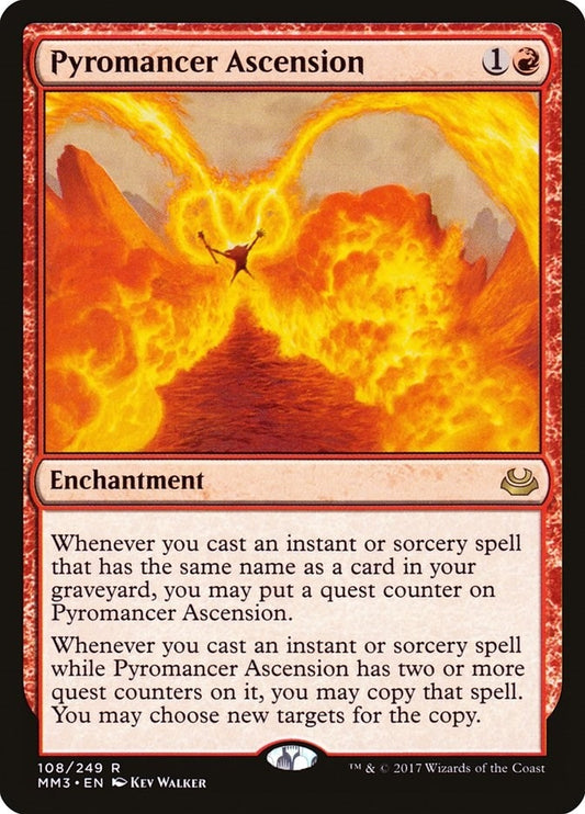 Image for Pyromancer Ascension (108) (Modern Masters 2017) - Magic: The Gathering