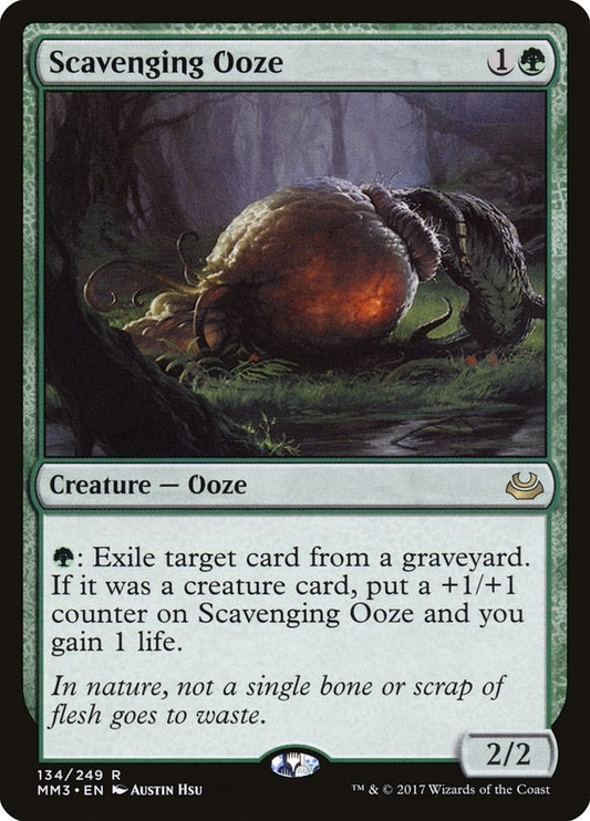 Image for Scavenging Ooze (134) (Modern Masters 2017) - Magic: The Gathering