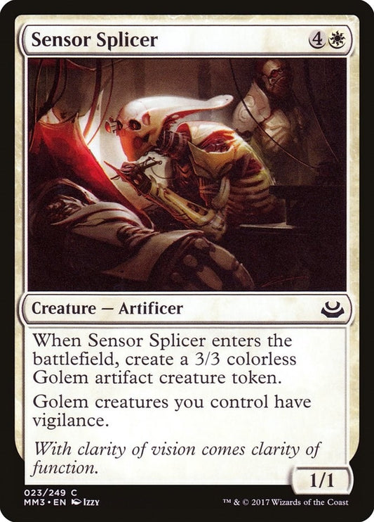 Image for Sensor Splicer (23) (Modern Masters 2017) - Magic: The Gathering