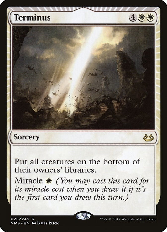 Image for Terminus (26) (Modern Masters 2017) - Magic: The Gathering