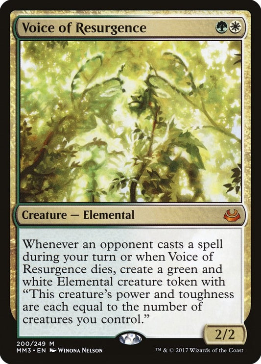 Image for Voice of Resurgence (200) (Modern Masters 2017) - Magic: The Gathering