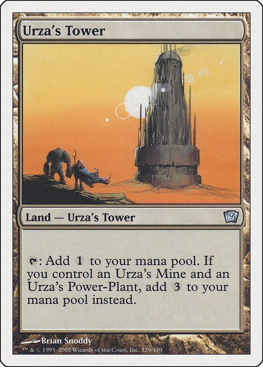 Image for Urza's Tower (329) (9th Edition) - Magic: The Gathering