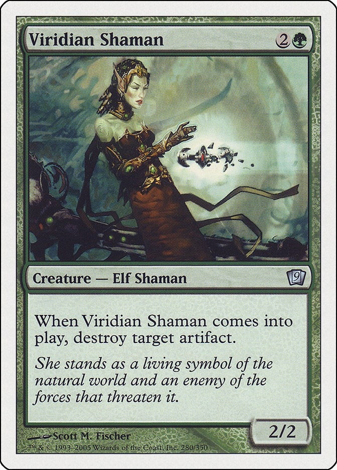 Image for Viridian Shaman (280) (9th Edition) - Magic: The Gathering