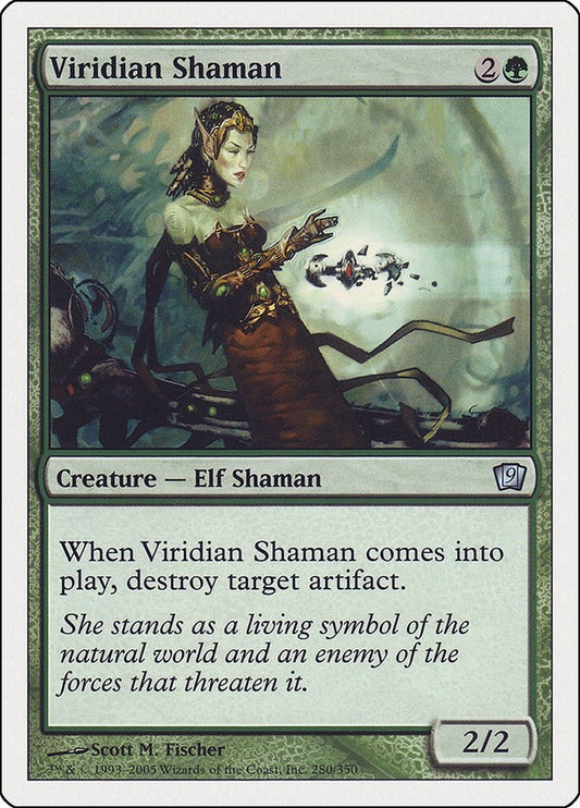 Image for Viridian Shaman (280) (9th Edition) - Magic: The Gathering