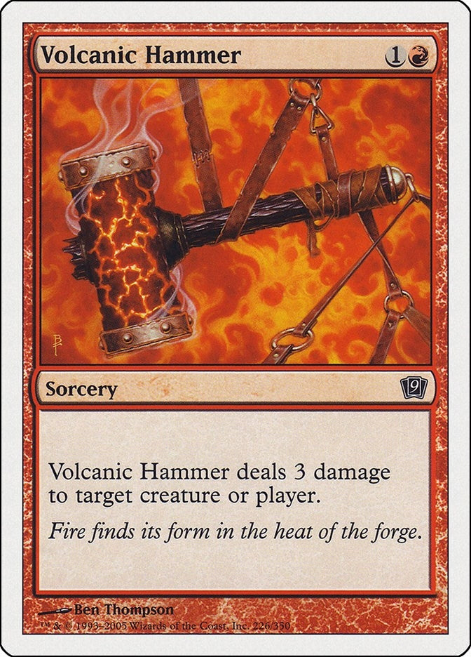 Image for Volcanic Hammer (226) (9th Edition) - Magic: The Gathering