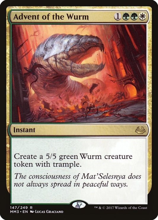 Image for Advent of the Wurm (147) (Modern Masters 2017) - Magic: The Gathering