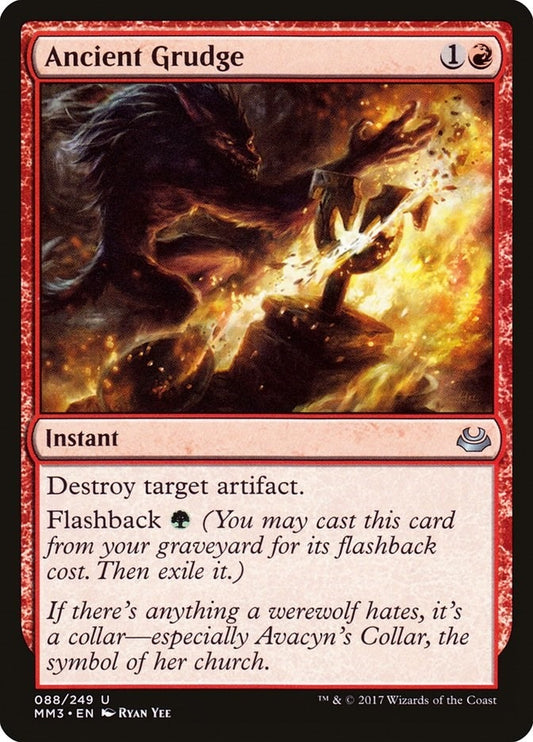 Image for Ancient Grudge (88) (Modern Masters 2017) - Magic: The Gathering