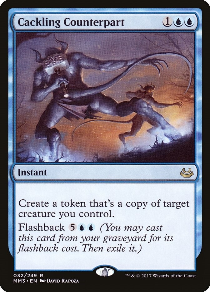 Image for Cackling Counterpart (32) (Modern Masters 2017) - Magic: The Gathering