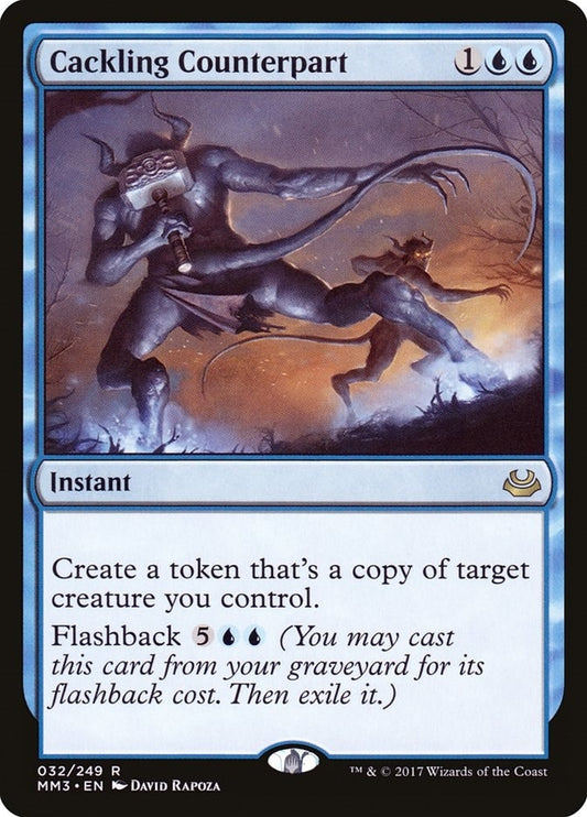 Image for Cackling Counterpart (32) (Modern Masters 2017) - Magic: The Gathering