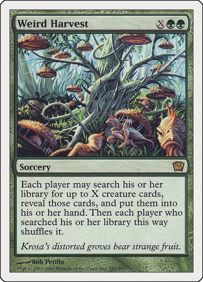 Image for Weird Harvest (282) (9th Edition) - Magic: The Gathering