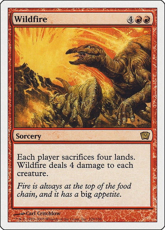 Image for Wildfire (228) (9th Edition) - Magic: The Gathering