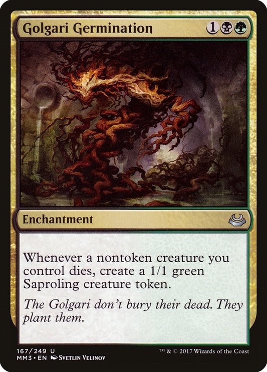 Image for Golgari Germination (167) (Modern Masters 2017) - Magic: The Gathering