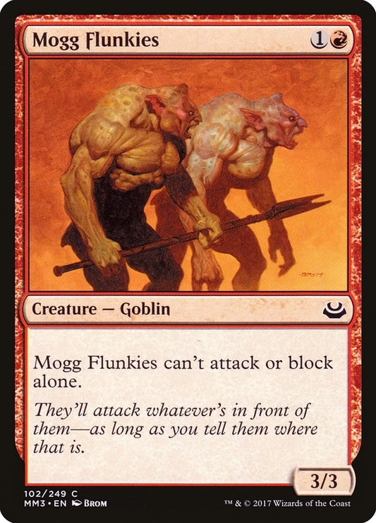 Image for Mogg Flunkies (102) (Modern Masters 2017) - Magic: The Gathering