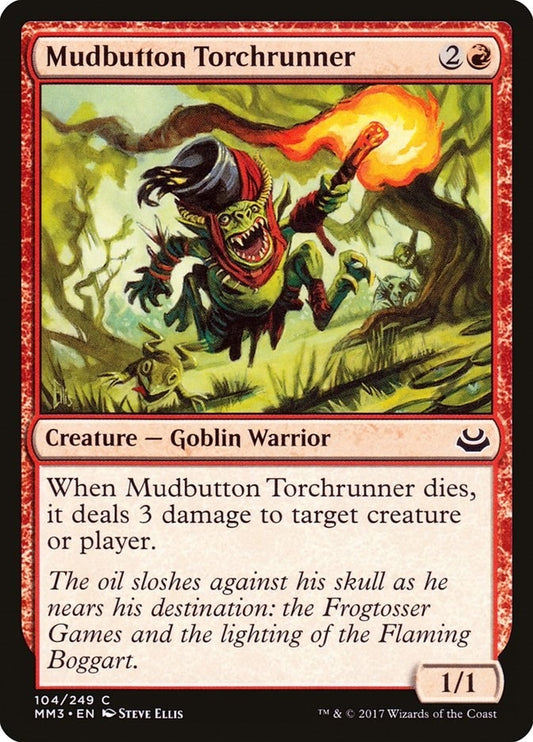 Image for Mudbutton Torchrunner (104) (Modern Masters 2017) - Magic: The Gathering