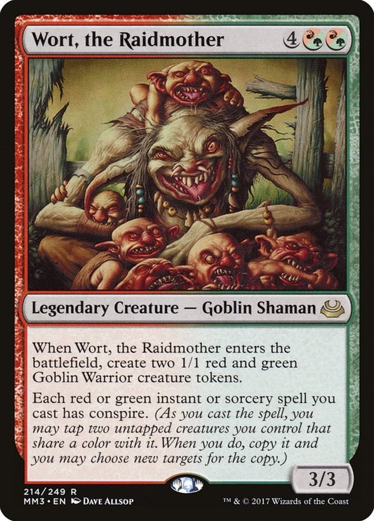 Image for Wort, the Raidmother (214) (Modern Masters 2017) - Magic: The Gathering
