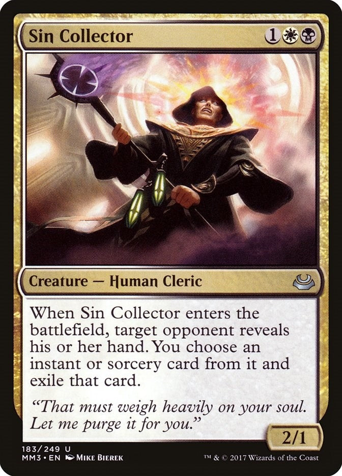 Image for Sin Collector (183) (Modern Masters 2017) - Magic: The Gathering