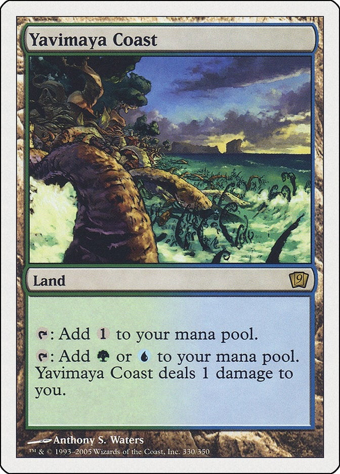 Image for Yavimaya Coast (330) (9th Edition) - Magic: The Gathering