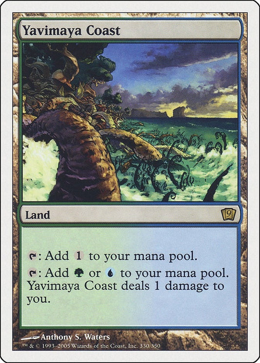 Image for Yavimaya Coast (330) (9th Edition) - Magic: The Gathering