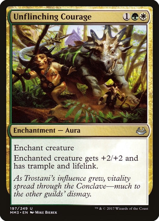 Image for Unflinching Courage (197) (Modern Masters 2017) - Magic: The Gathering
