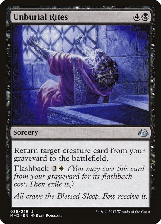 Image for Unburial Rites (85) (Modern Masters 2017) - Magic: The Gathering