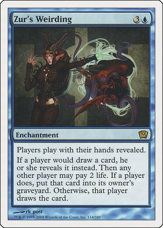 Image for Zur's Weirding (114) (9th Edition) - Magic: The Gathering