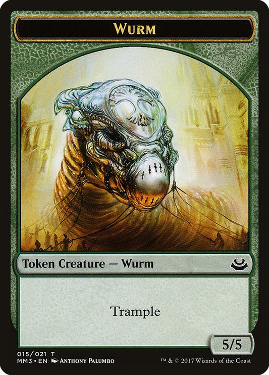 Image for Wurm Token (15) (Modern Masters 2017) - Magic: The Gathering