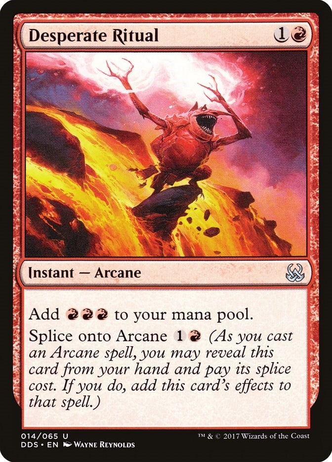 Image for Desperate Ritual (14) (Duel Decks: Mind vs. Might) - Magic: The Gathering