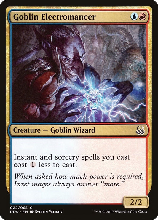 Image for Goblin Electromancer (22) (Duel Decks: Mind vs. Might) - Magic: The Gathering