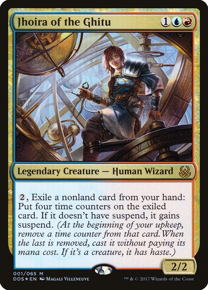 Image for Jhoira of the Ghitu (1) (Duel Decks: Mind vs. Might) - Magic: The Gathering