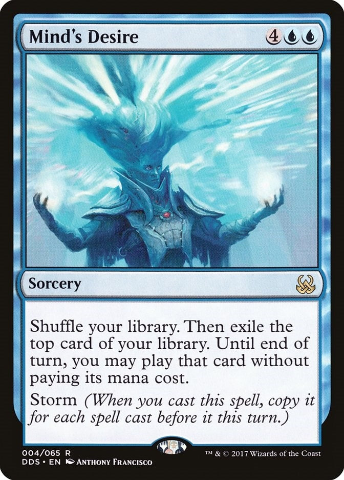Image for Mind's Desire (4) (Duel Decks: Mind vs. Might) - Magic: The Gathering