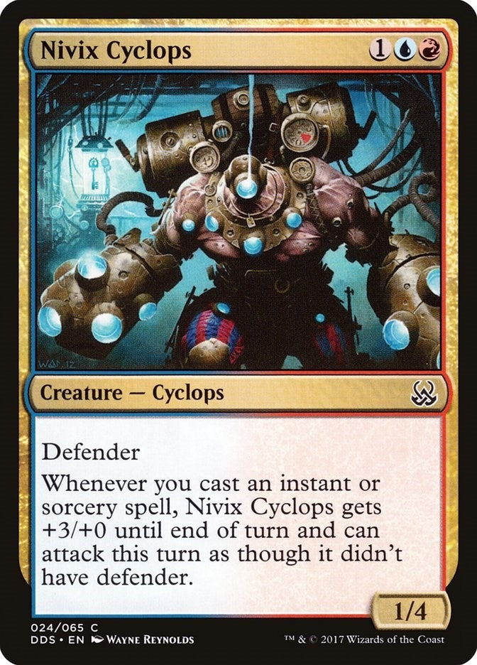 Image for Nivix Cyclops (24) (Duel Decks: Mind vs. Might) - Magic: The Gathering