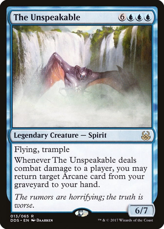 Image for The Unspeakable (13) (Duel Decks: Mind vs. Might) - Magic: The Gathering