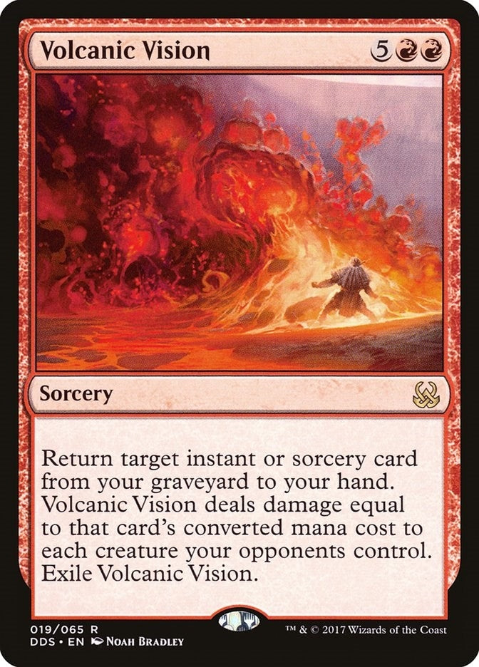 Image for Volcanic Vision (19) (Duel Decks: Mind vs. Might) - Magic: The Gathering