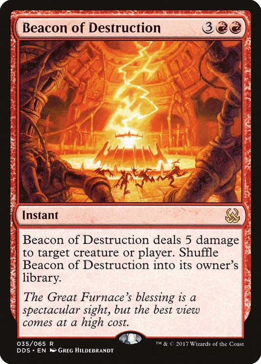 Image for Beacon of Destruction (35) (Duel Decks: Mind vs. Might) - Magic: The Gathering
