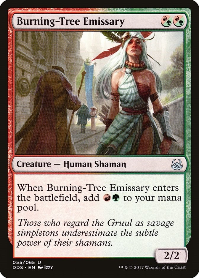 Image for Burning-Tree Emissary (55) (Duel Decks: Mind vs. Might) - Magic: The Gathering
