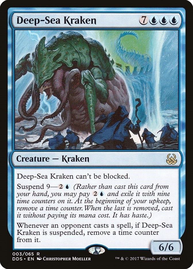 Image for Deep-Sea Kraken (3) (Duel Decks: Mind vs. Might) - Magic: The Gathering