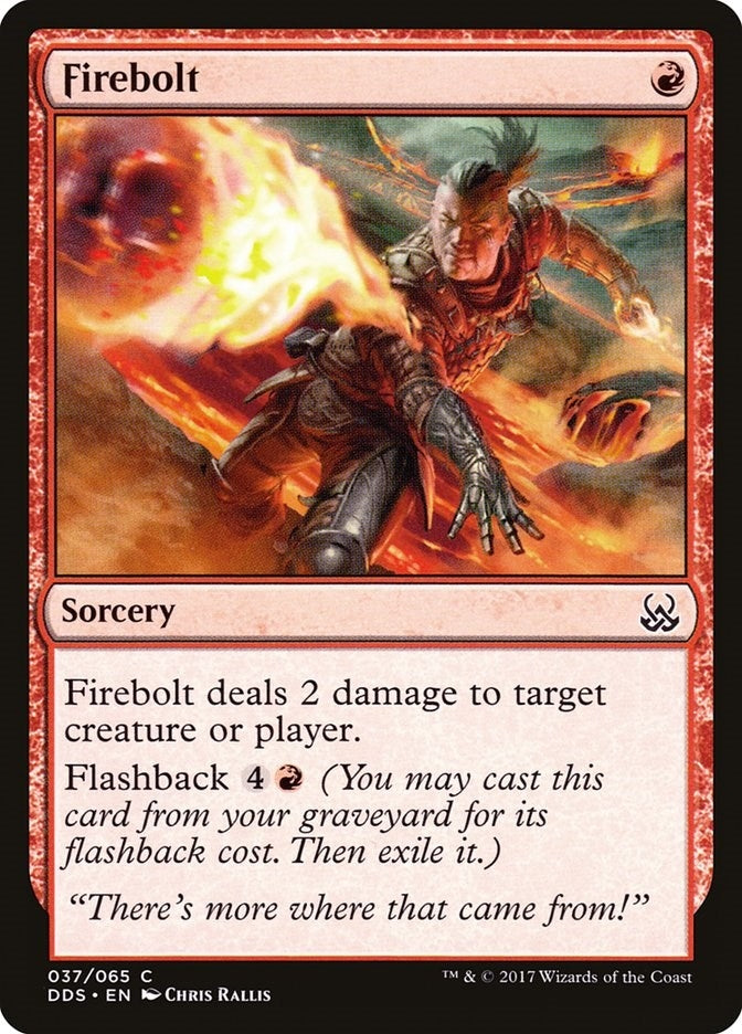 Image for Firebolt (37) (Duel Decks: Mind vs. Might) - Magic: The Gathering