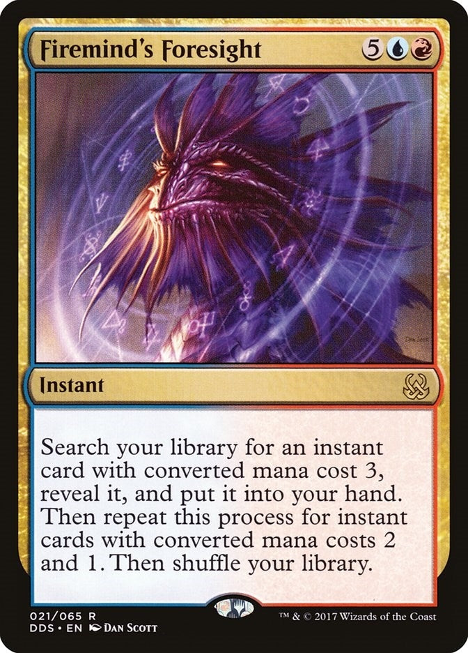 Image for Firemind's Foresight (21) (Duel Decks: Mind vs. Might) - Magic: The Gathering