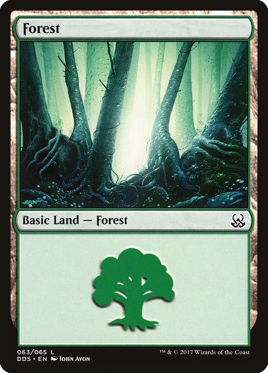 Image for Forest (063) (63) (Duel Decks: Mind vs. Might) - Magic: The Gathering