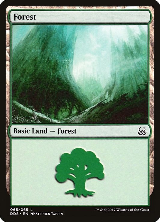 Image for Forest (065) (65) (Duel Decks: Mind vs. Might) - Magic: The Gathering