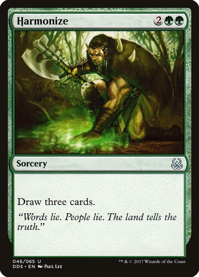 Image for Harmonize (46) (Duel Decks: Mind vs. Might) - Magic: The Gathering