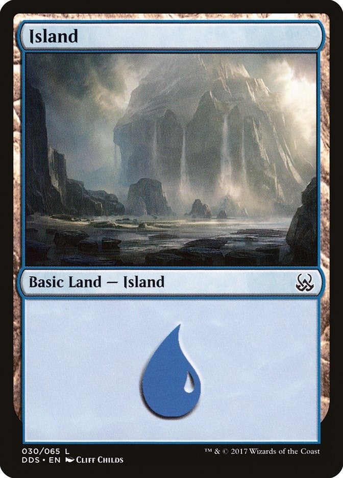 Image for Island (030) (30) (Duel Decks: Mind vs. Might) - Magic: The Gathering