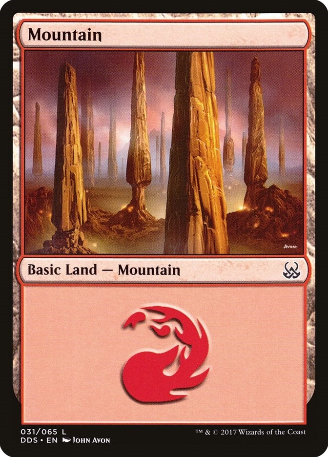 Image for Mountain (031) (31) (Duel Decks: Mind vs. Might) - Magic: The Gathering