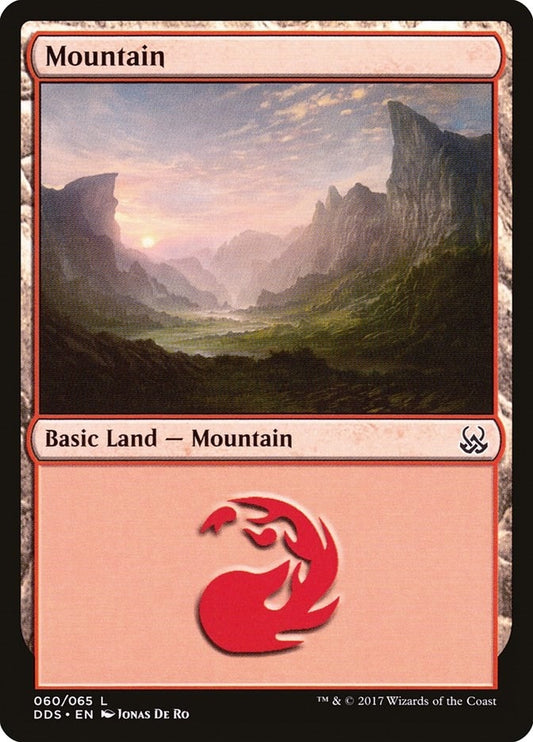 Image for Mountain (060) (60) (Duel Decks: Mind vs. Might) - Magic: The Gathering