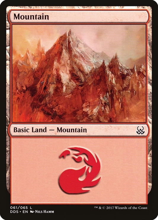 Image for Mountain (061) (61) (Duel Decks: Mind vs. Might) - Magic: The Gathering