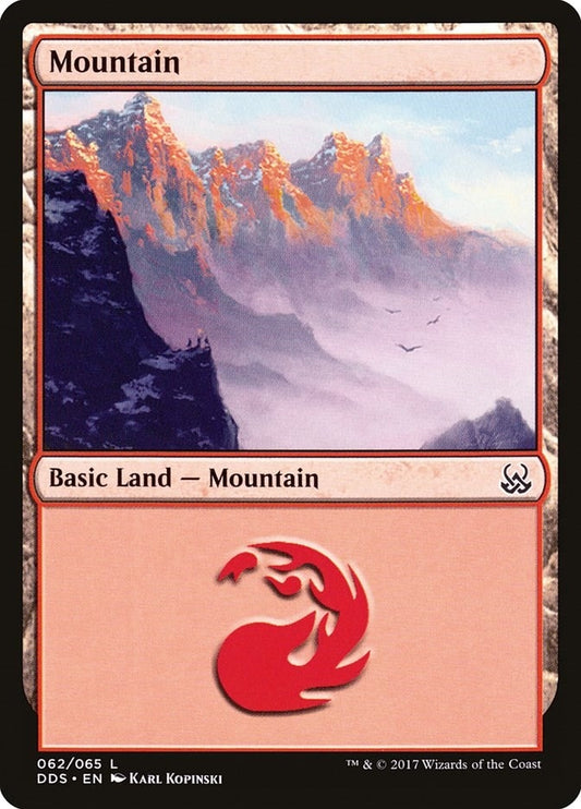 Image for Mountain (062) (62) (Duel Decks: Mind vs. Might) - Magic: The Gathering