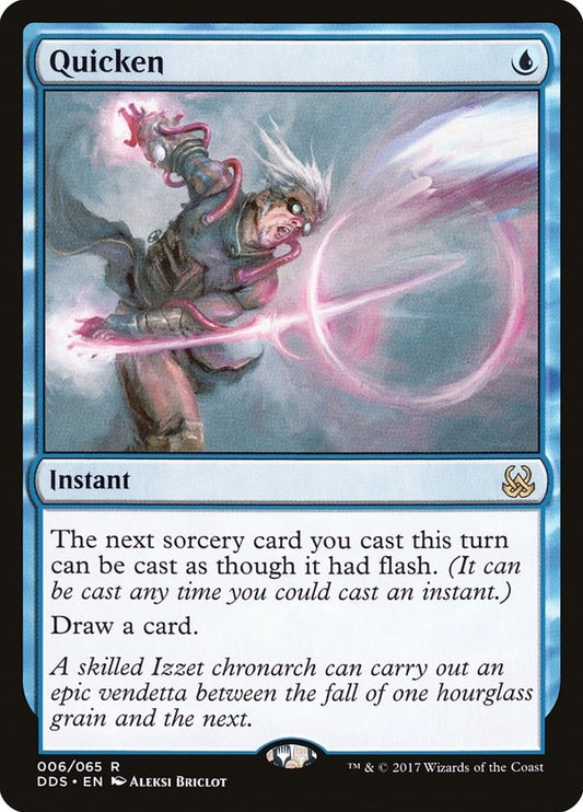 Image for Quicken (6) (Duel Decks: Mind vs. Might) - Magic: The Gathering