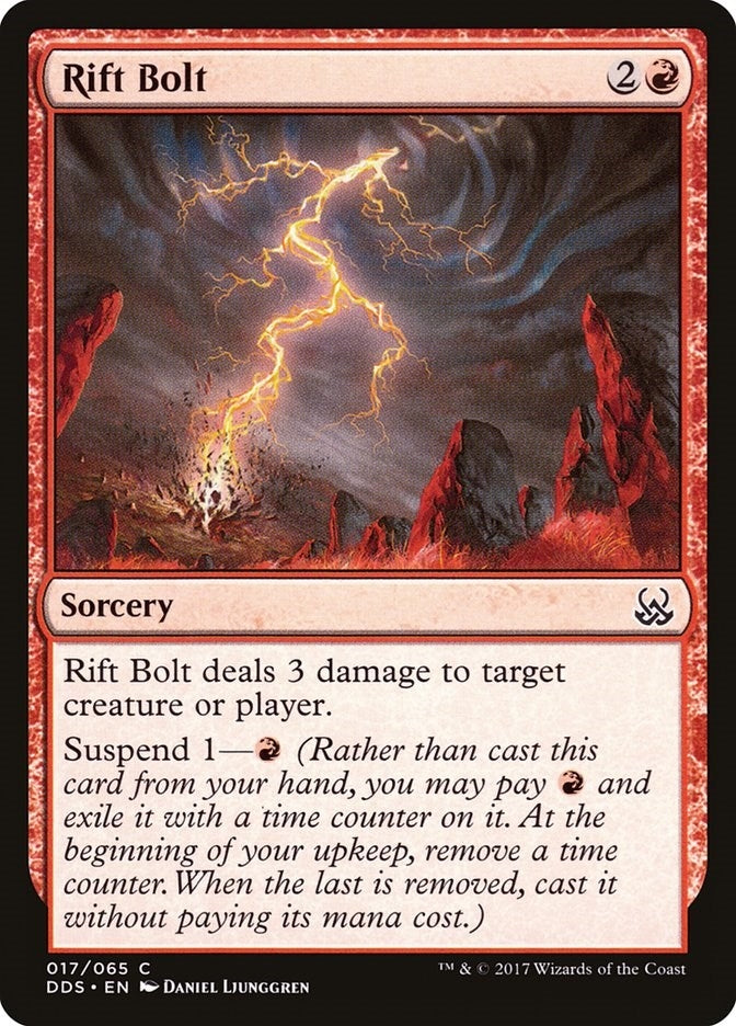 Image for Rift Bolt (17) (Duel Decks: Mind vs. Might) - Magic: The Gathering