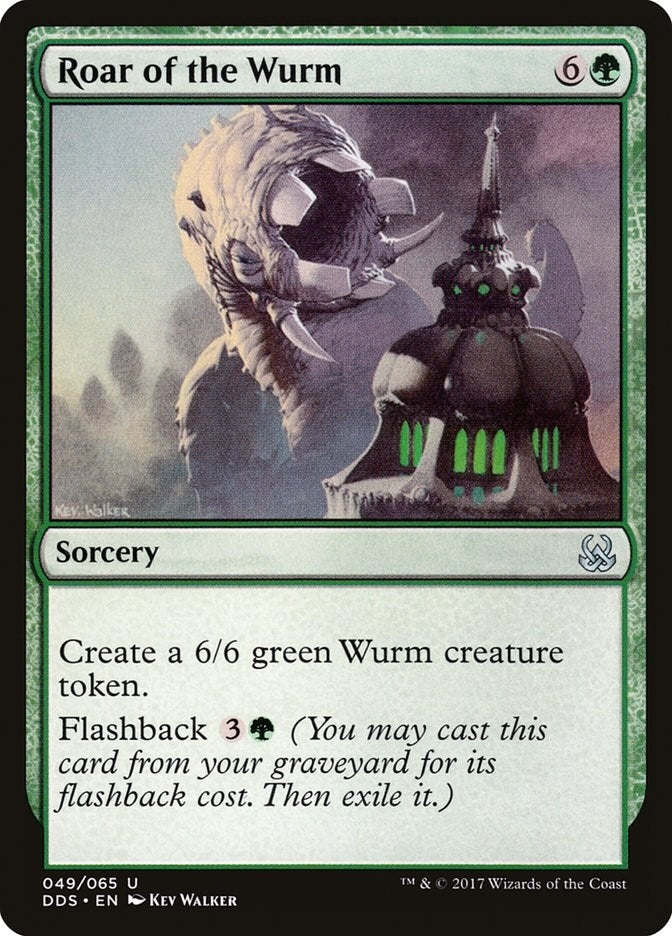 Image for Roar of the Wurm (49) (Duel Decks: Mind vs. Might) - Magic: The Gathering