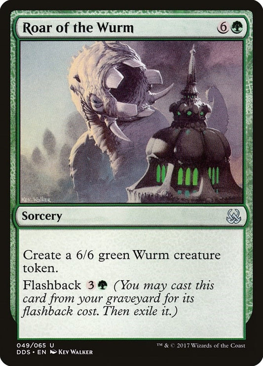 Image for Roar of the Wurm (49) (Duel Decks: Mind vs. Might) - Magic: The Gathering